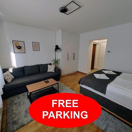 S15 Studio Apartment Free Parking Zágráb Kültér fotó