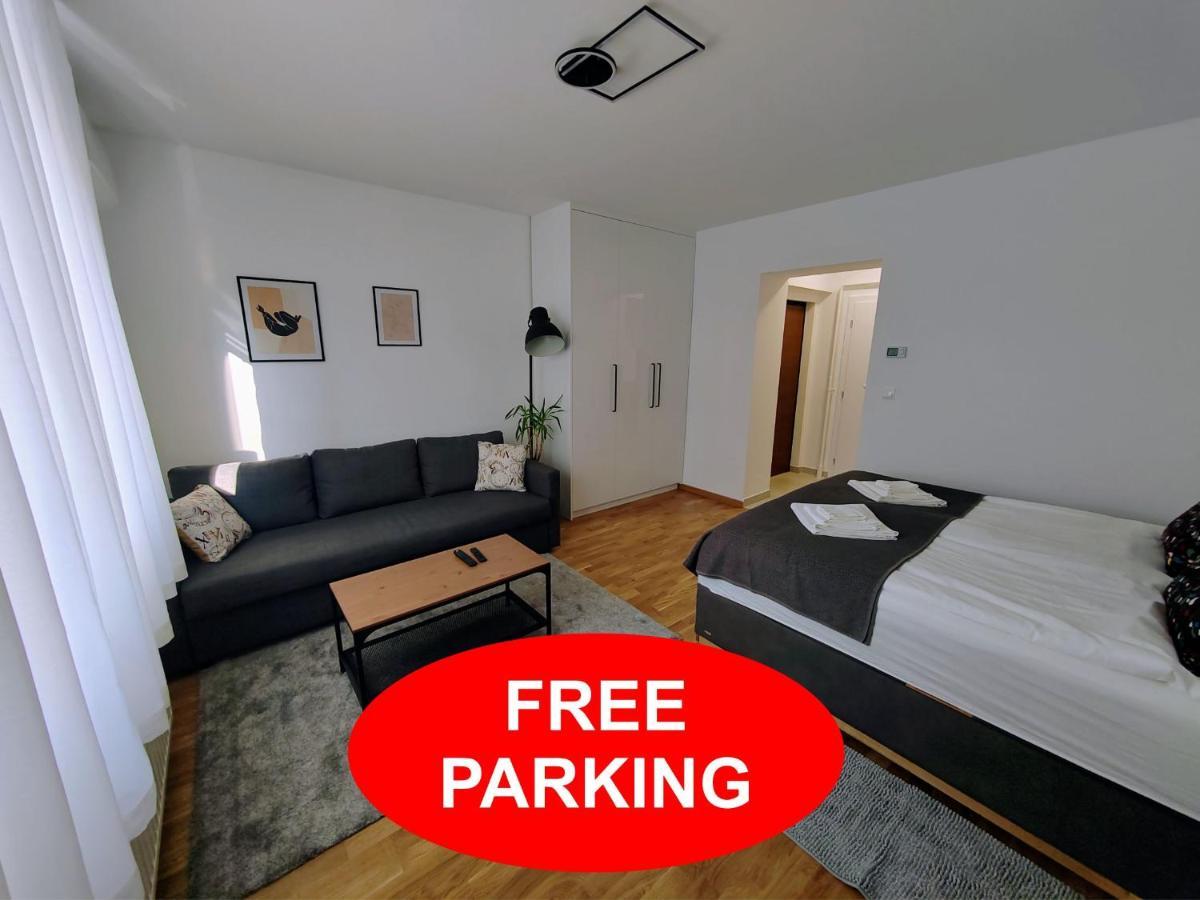 S15 Studio Apartment Free Parking Zágráb Kültér fotó